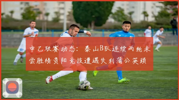 中乙联赛动态：泰山B队连续两轮未尝胜绩贵阳竞技遭遇失利蒲公英顽强战平