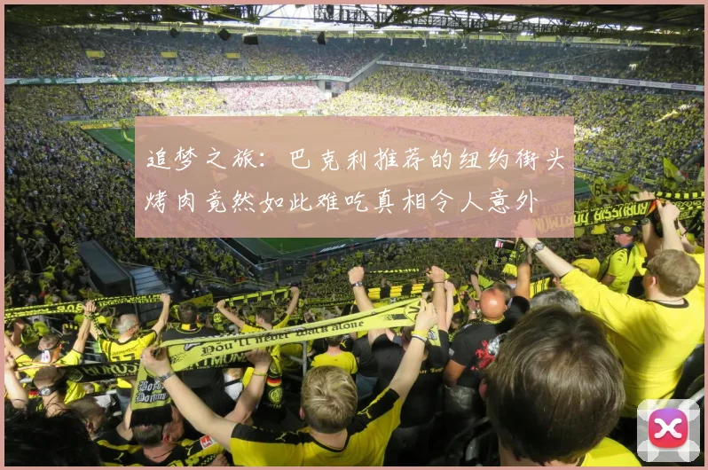 追梦之旅：巴克利推荐的纽约街头烤肉竟然如此难吃真相令人意外